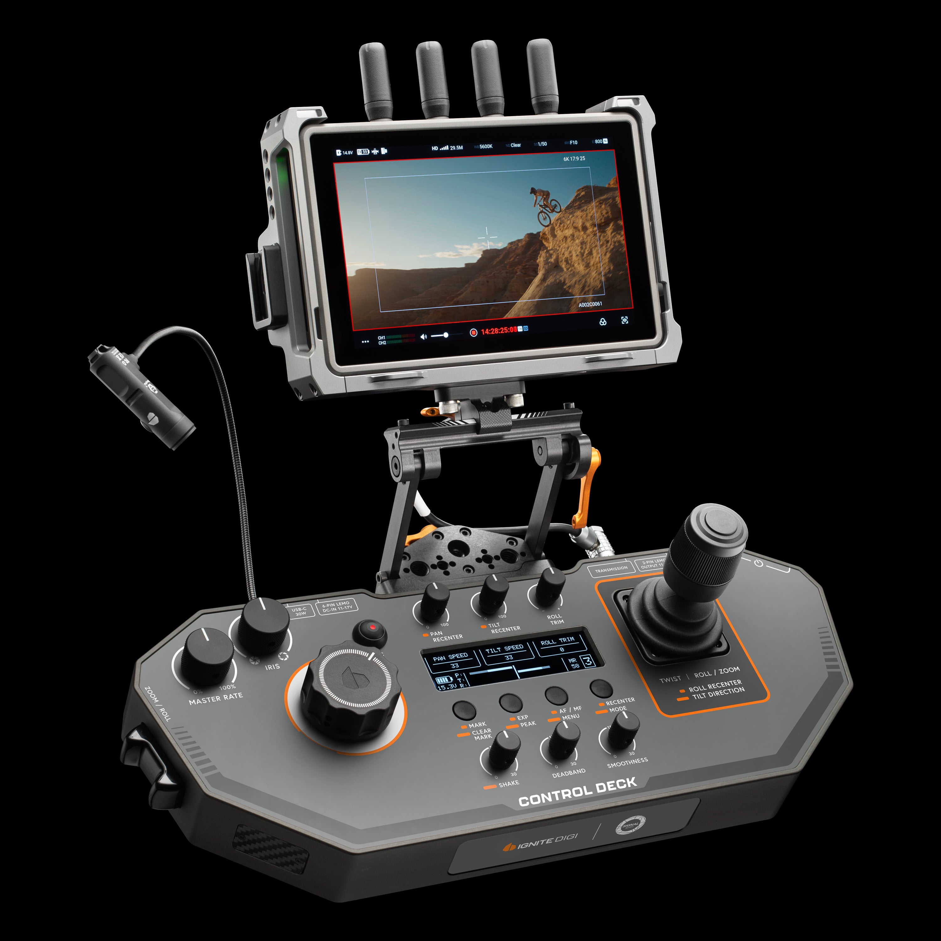 Neck Controllers Rig Control Deck for DJI Transmission – Ignite Digi