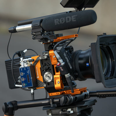 Microphone Shock Mount for Camera Top Plate