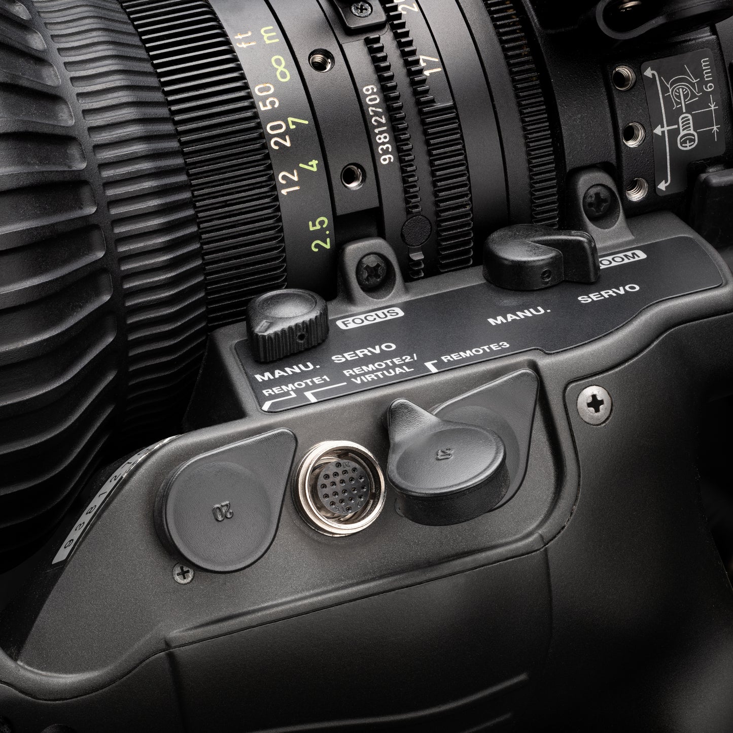 Control Cable ‣ Servo Link to Canon 20-Pin Hirose